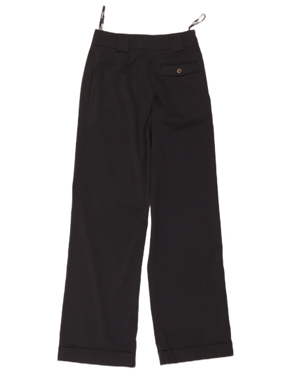Женские костюмные брюки с завышенной талией Topshop UK 6 XS W28 L30 Темно-синие