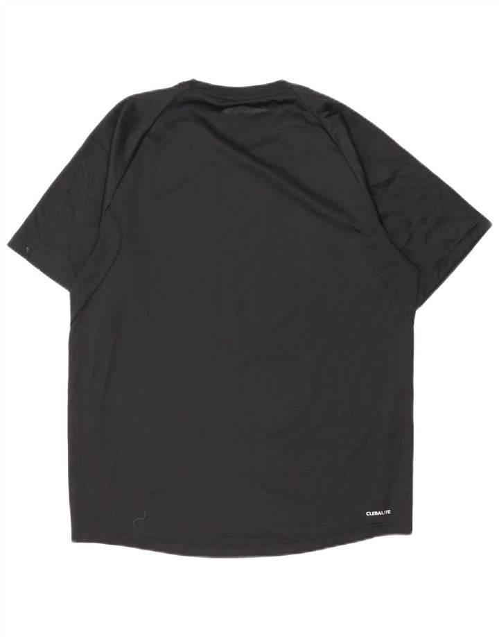 Мужская футболка Adidas Climalite Top Medium Black