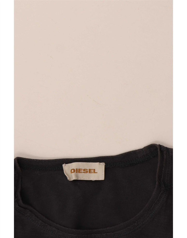 Мужская футболка Diesel Top Medium Темно-синяя в крапинку