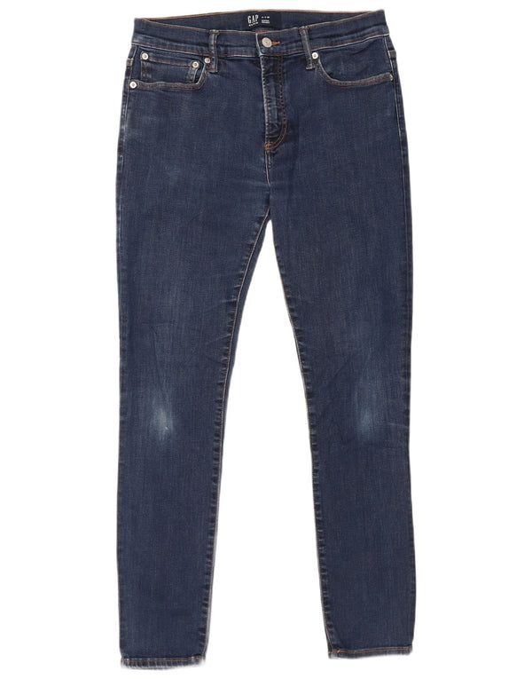 Женские джинсы суперскинни Gap W31 L30 темно-синие