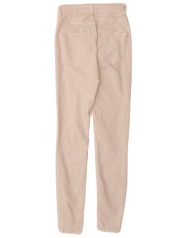 Женские джинсы скинни Zara EU 34 2XS W24 L28, белый хлопок