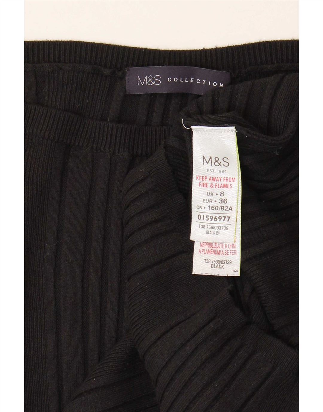 Женский топ с открытыми плечами Marks & Spencer UK 8, маленький, черный, вискоза
