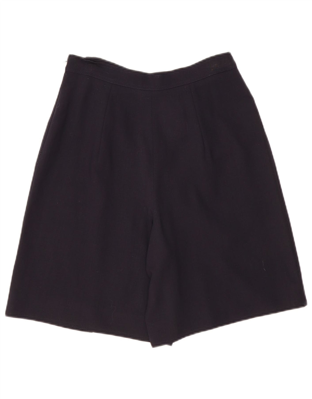 MARLY'S Womens Wide Leg Casual Shorts IT 42 Medium W27  Navy Blue