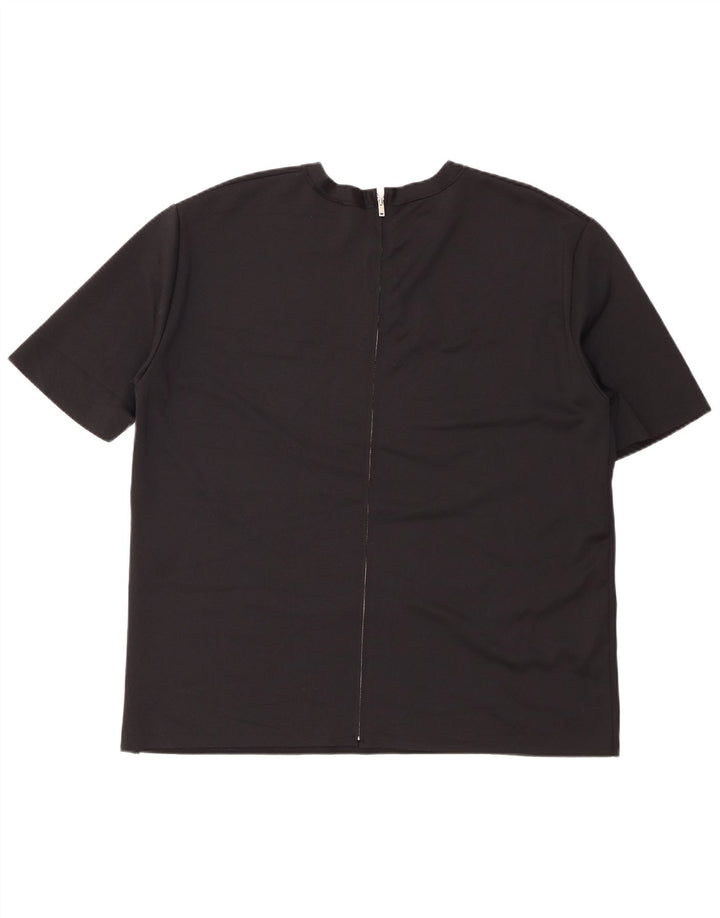 Женская футболка Zara Top UK 16, большая черная