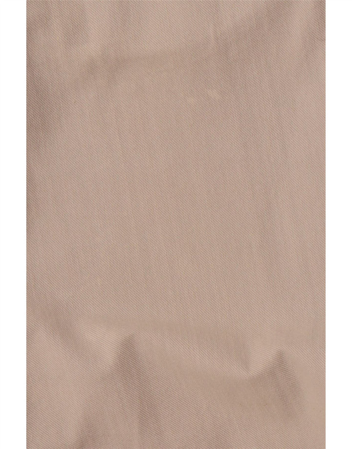 TRUSSARDI Женские прямые повседневные брюки W38 L29 Бежевые