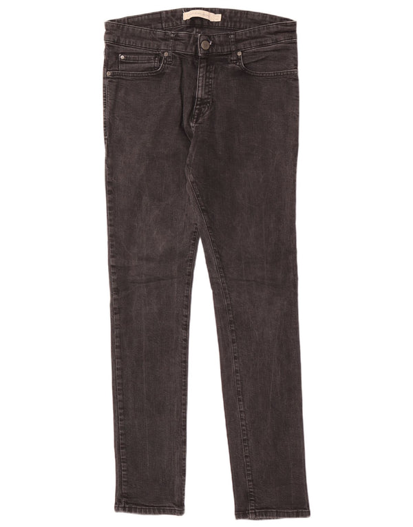 Calvin Klein Mens Skinny Jeans W32 L32 Grey Cotton