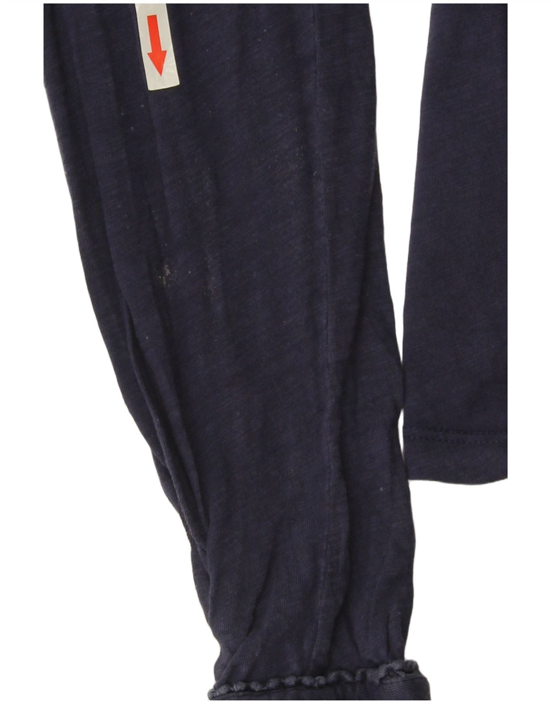 Женская рубашка White Stuff UK 12, средний темно-синий хлопковый цвет