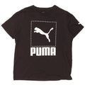 Мужская футболка с рисунком PUMA, большой черный хлопок