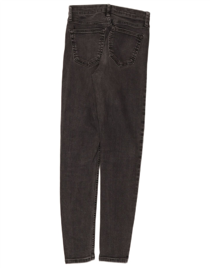 Женские джинсы скинни Topshop Jamie W25 L28, серый полиэстер