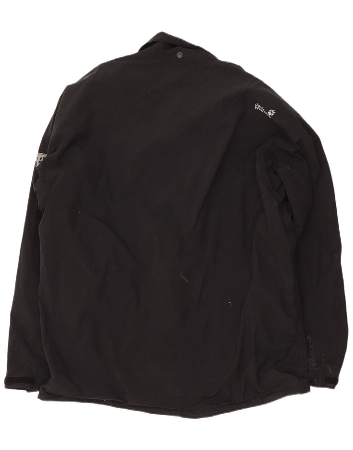 Мужская ветровка Jack Wolfskin UK 50 3XL, черный полиамид
