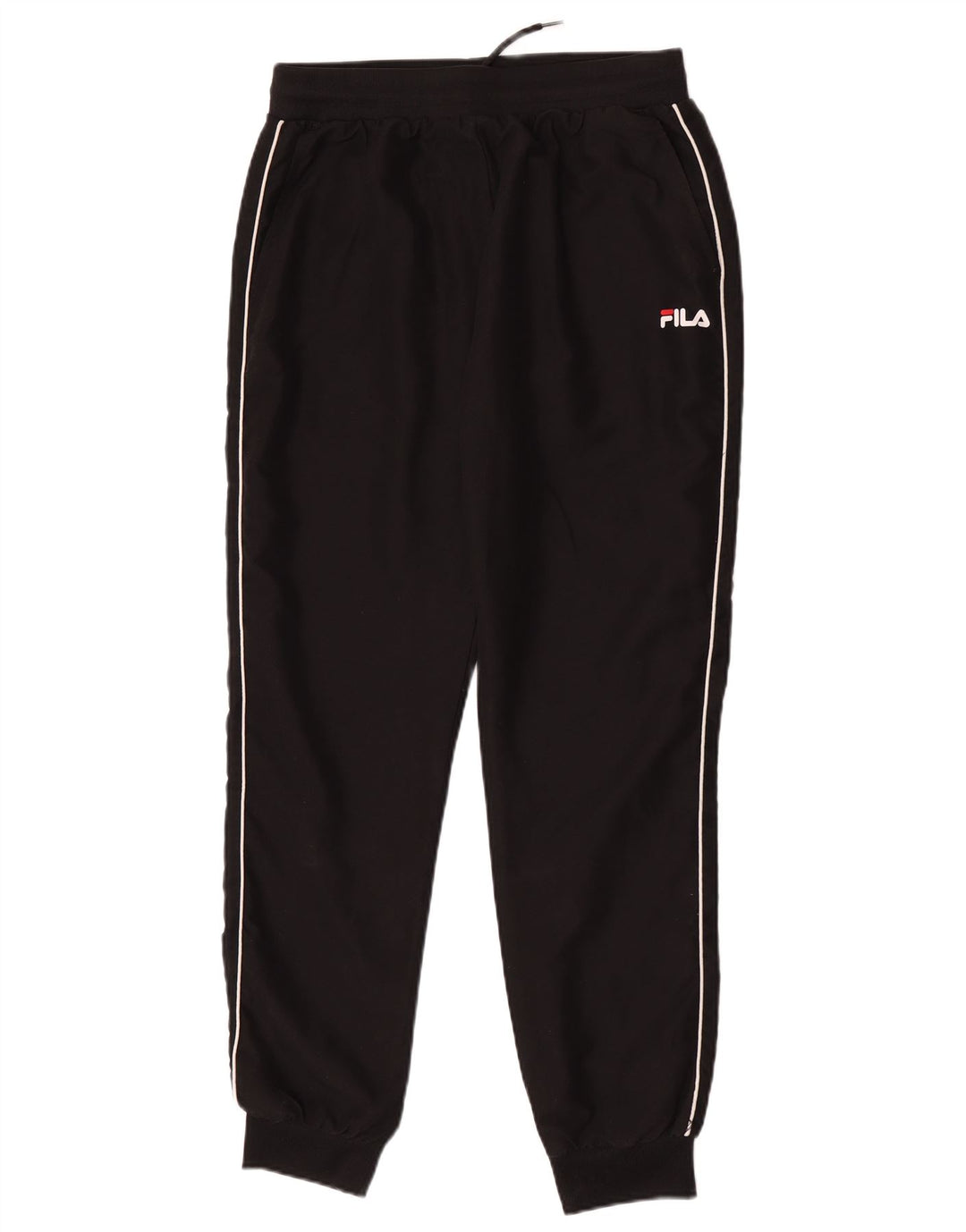 Мужские спортивные брюки Fila, джоггеры, средний черный, полиэстер