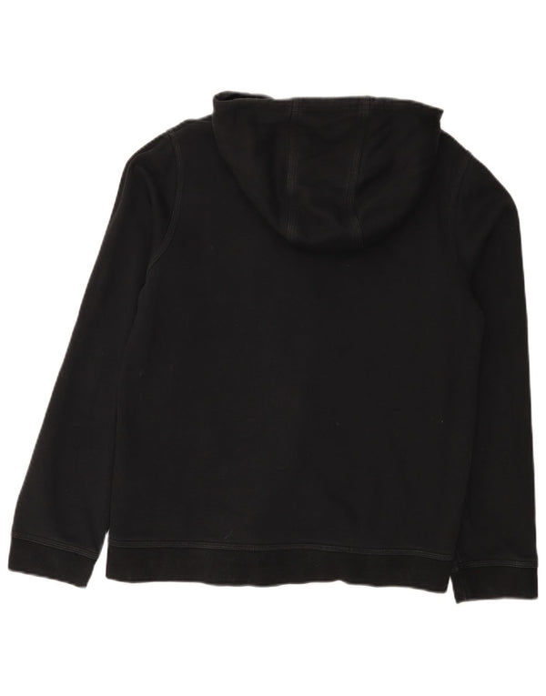 Свитер с капюшоном на молнии для мальчиков Nike 13–14 лет, размер XL, черный хлопок