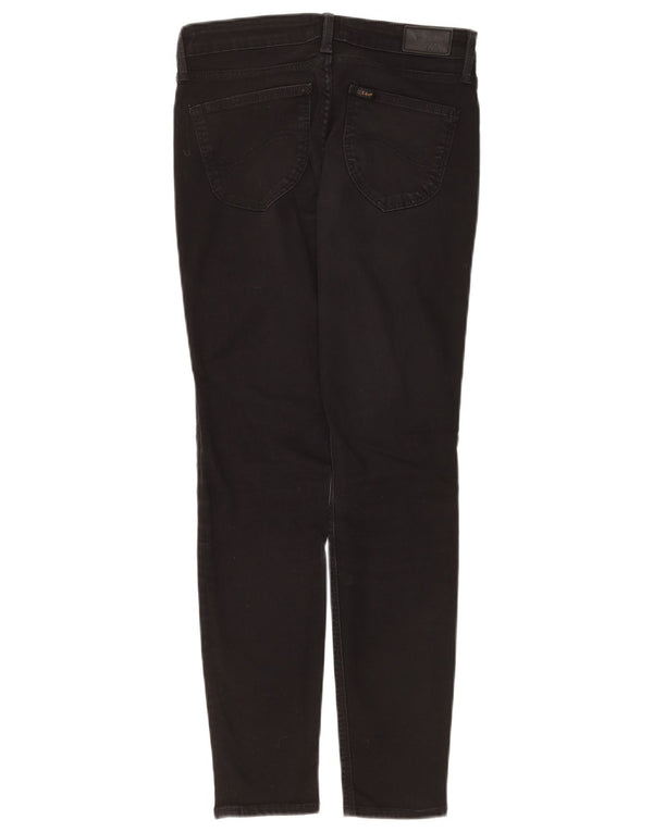 Женские джинсы скинни Lee Scarlett W29 L31, черный хлопок