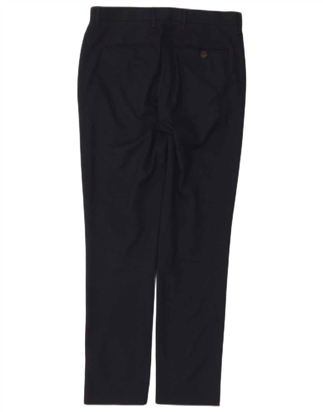 Мужские брюки узкого кроя TED BAKER W30 L30 Темно-синие