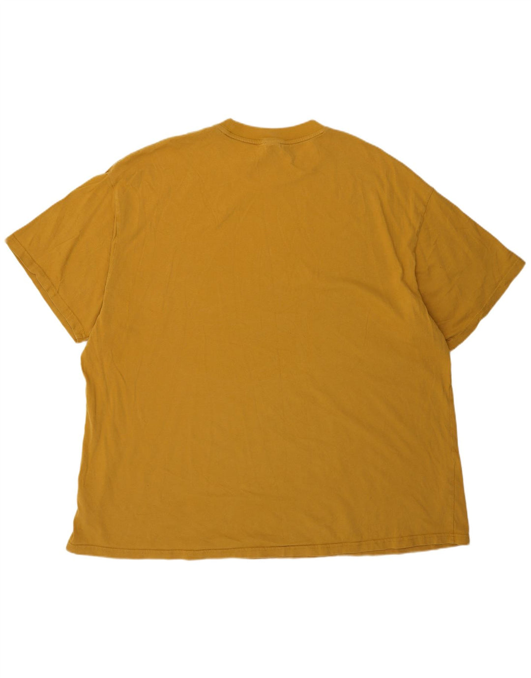 Мужская футболка оверсайз с рисунком Puma XL, желтый хлопок