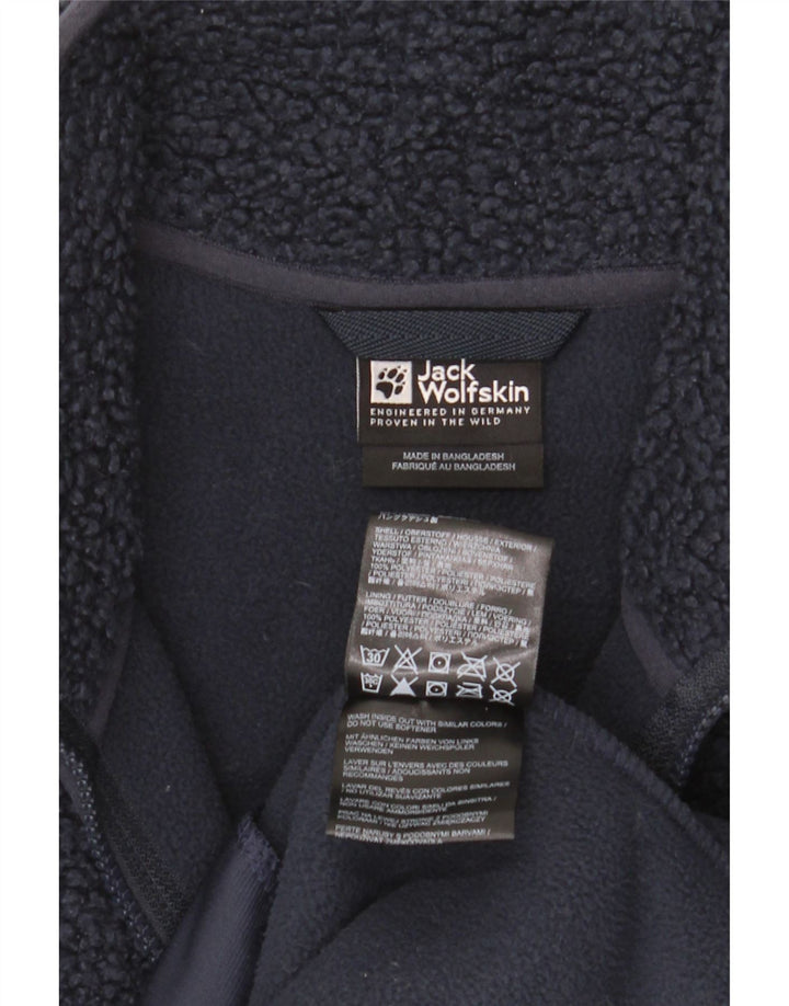 Женская флисовая куртка Jack Wolfskin UK 18 XL, темно-синий полиэстер