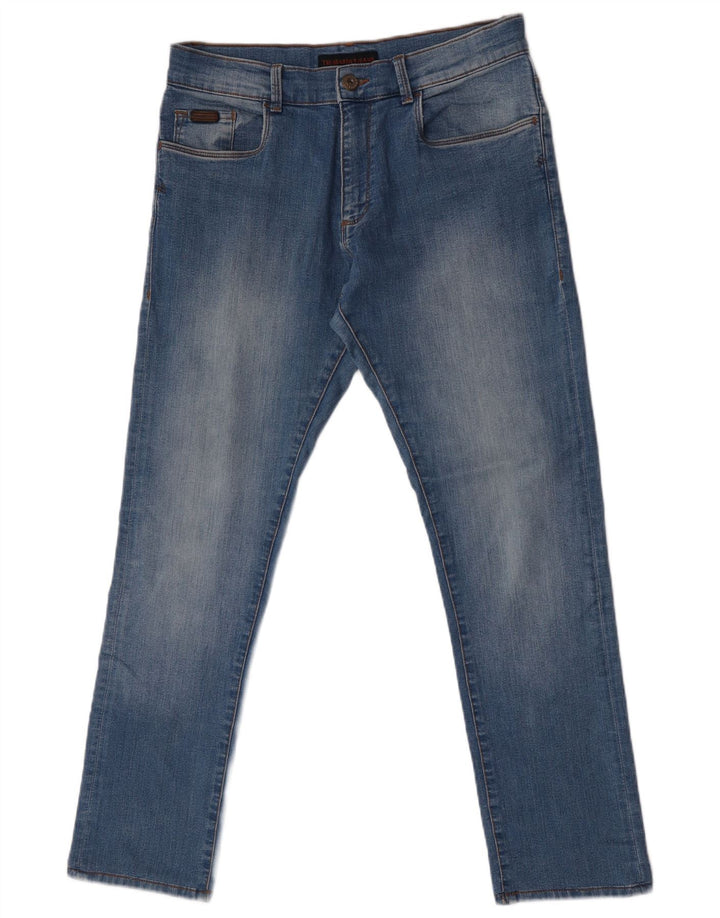 Мужские прямые джинсы Trussardi W33 L31 синие