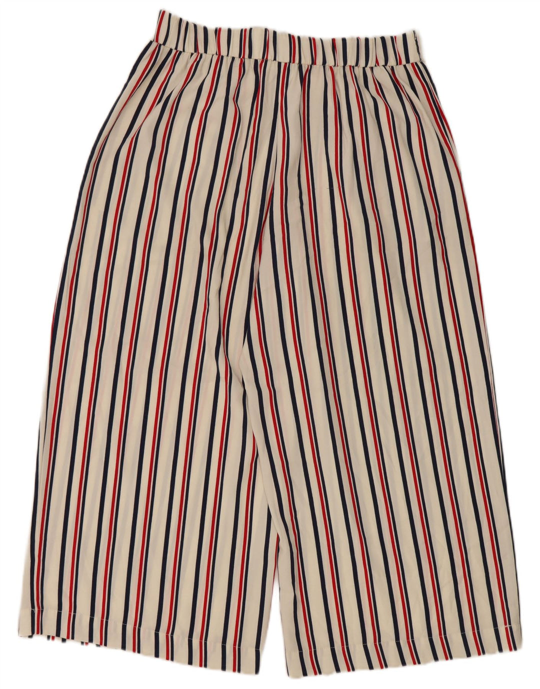Женские капри Zara большие W34 L22 в белую полоску