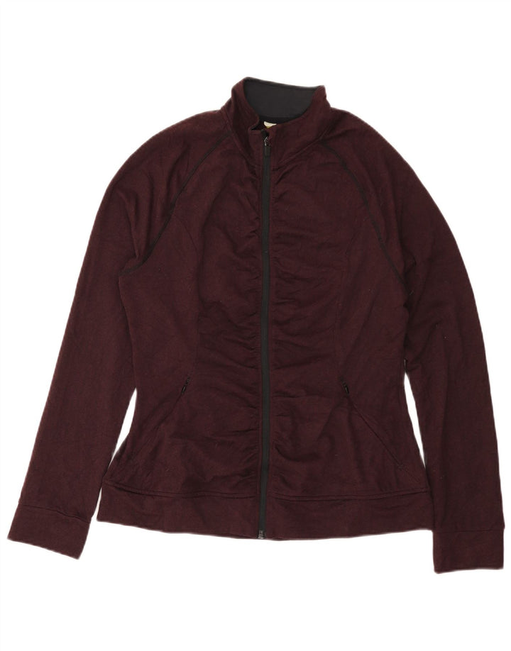 Женская спортивная куртка Mountain Warehouse UK 14, средний бордовый цвет