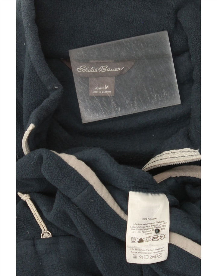 Женская флисовая куртка Eddie Bauer UK 12, средний темно-синий полиэстер