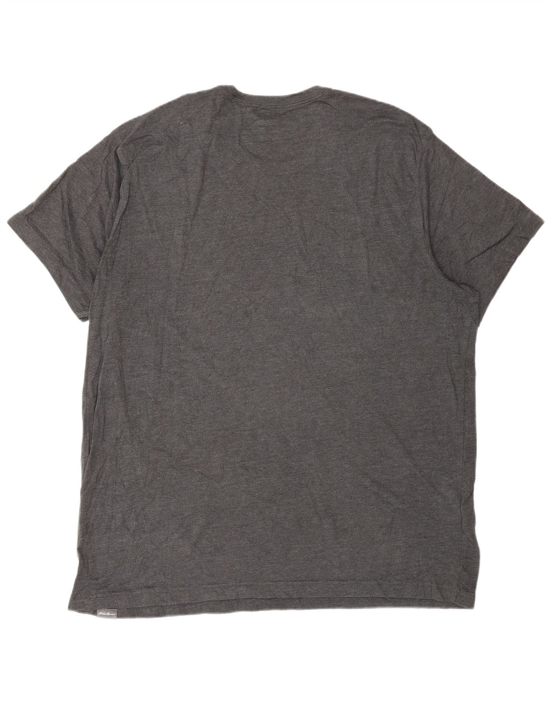 Мужская футболка с рисунком Eddie Bauer XL, серый хлопок