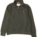 Мужской классический свитер с воротником на молнии Jack Wills, джемпер среднего размера, цвет хаки, хлопок