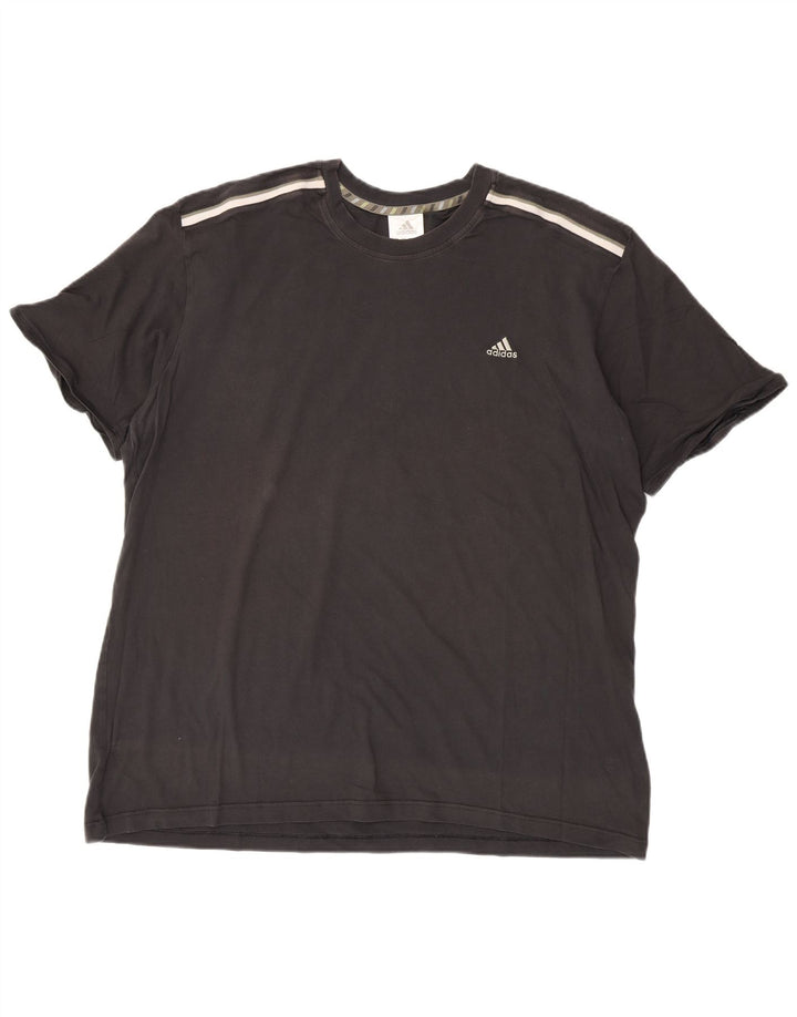 Мужская футболка Adidas Top 2XL, черный хлопок