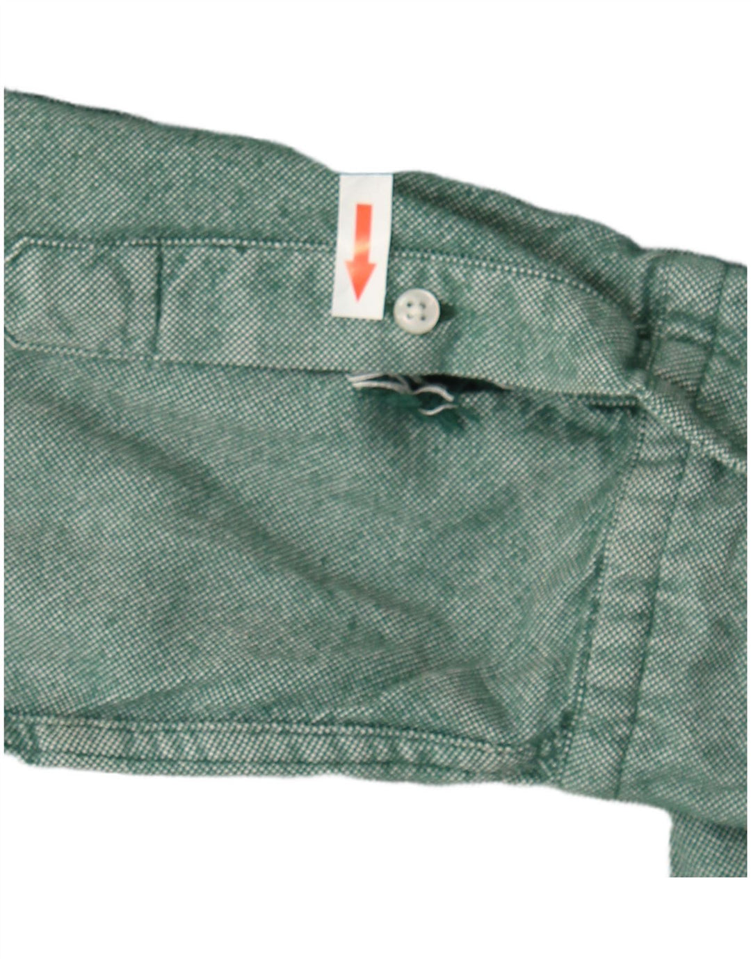 Мужская рубашка Massimo Dutti XL зеленая