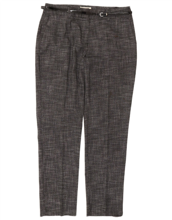 MONSOON Женские короткие повседневные брюки UK 10 Small W27 L28 Серые в крапинку