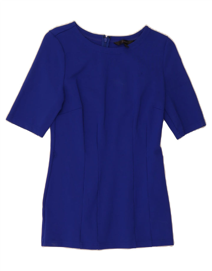 COAST Womens Blouse Top UK 10 Small Blue Viscose Vintage Coast and Second-Hand Coast from Messina Hembry 