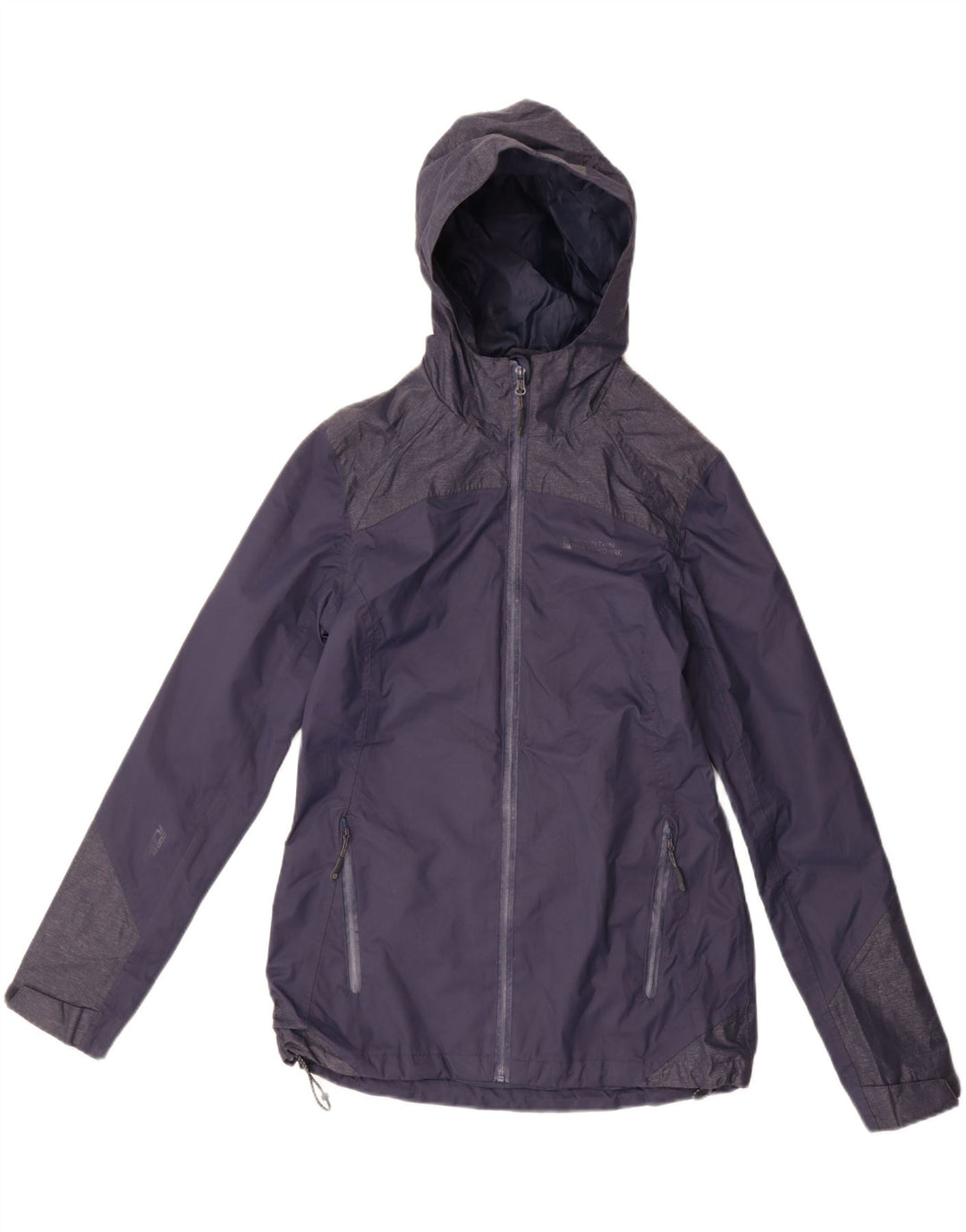 MOUNTAIN WAREHOUSE Женская куртка-дождевик UK 10, маленькая, темно-синяя, с цветными блоками
