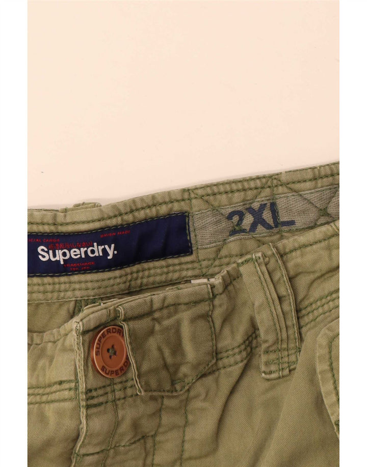 Мужские шорты карго Superdry 2XL W40 Хаки Хлопок