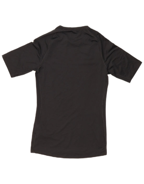Мужская футболка Nike Dri Fit, средний черный полиэстер