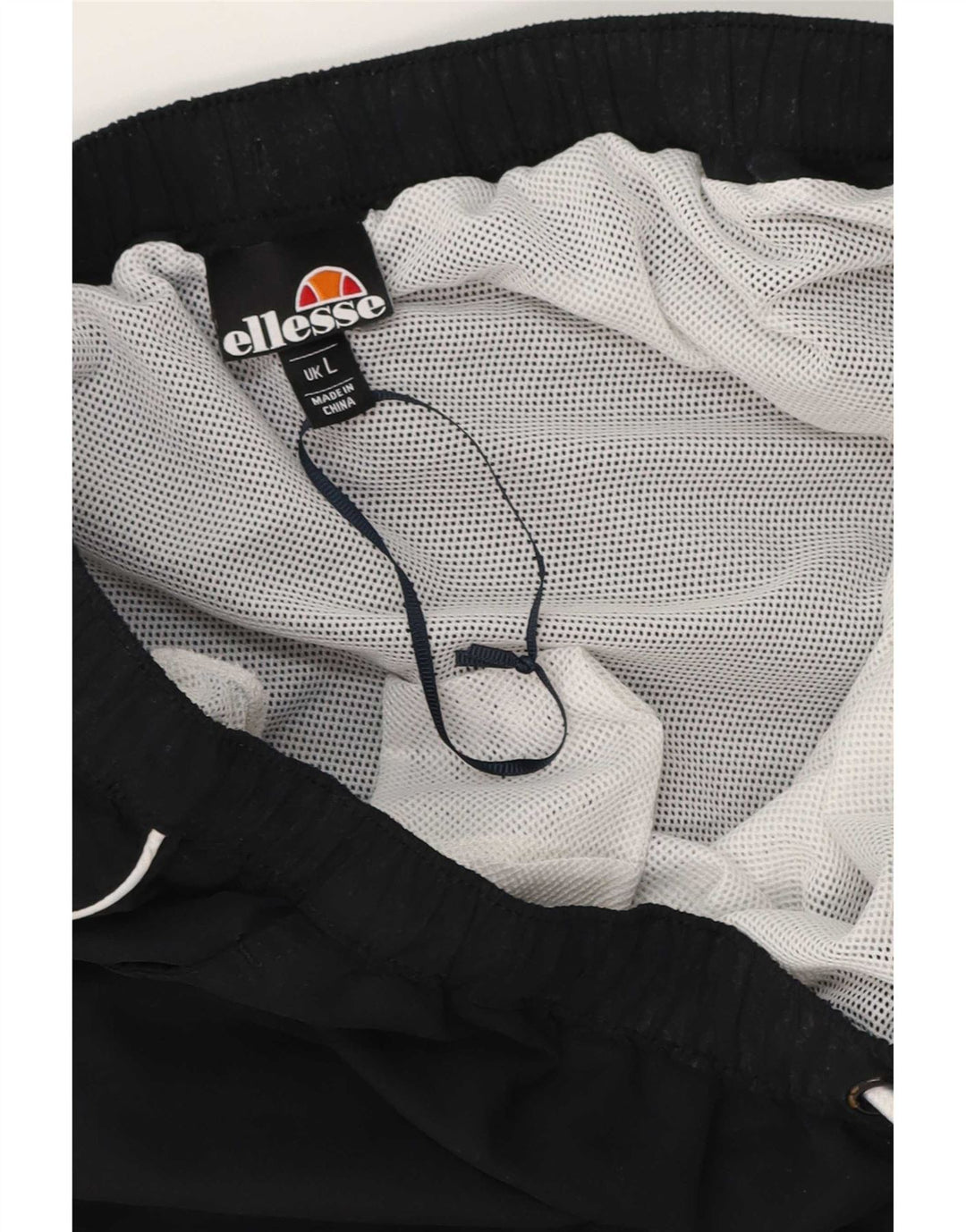 Мужские шорты для плавания Ellesse, большие черные из полиэстера