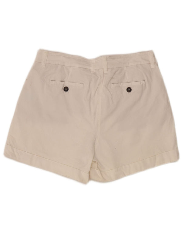 Женские шорты чинос Boden UK 12 Medium W30 Белый хлопок