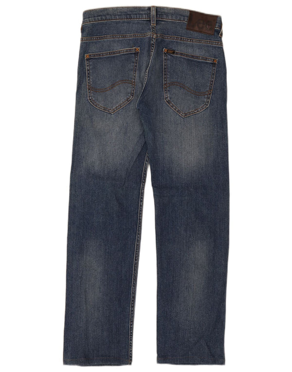 Джинсы Lee Powell Slim W30 L28 синие, хлопок