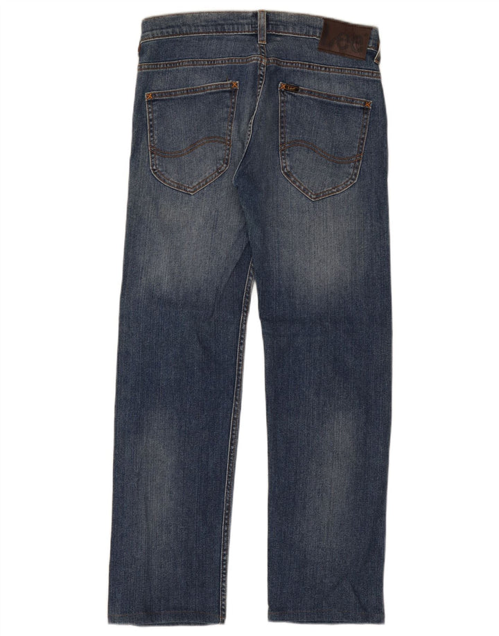 Джинсы Lee Powell Slim W30 L28 синие, хлопок