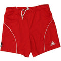 ADIDAS Boys Clima 365 Sport Shorts 9-10 Years  Red Polyester Vintage Adidas and Second-Hand Adidas from Messina Hembry 