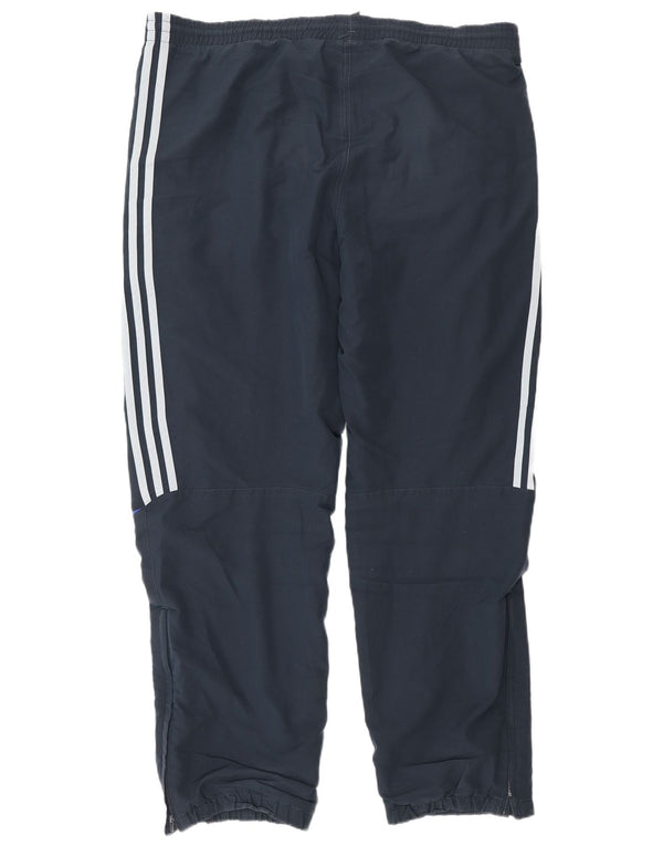 Мужские спортивные брюки Adidas Joggers UK 40/42, средний темно-синий, полиэстер