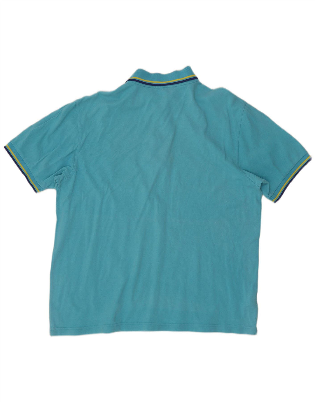 Мужская рубашка-поло Fred Perry XL, хлопковая синяя полоска