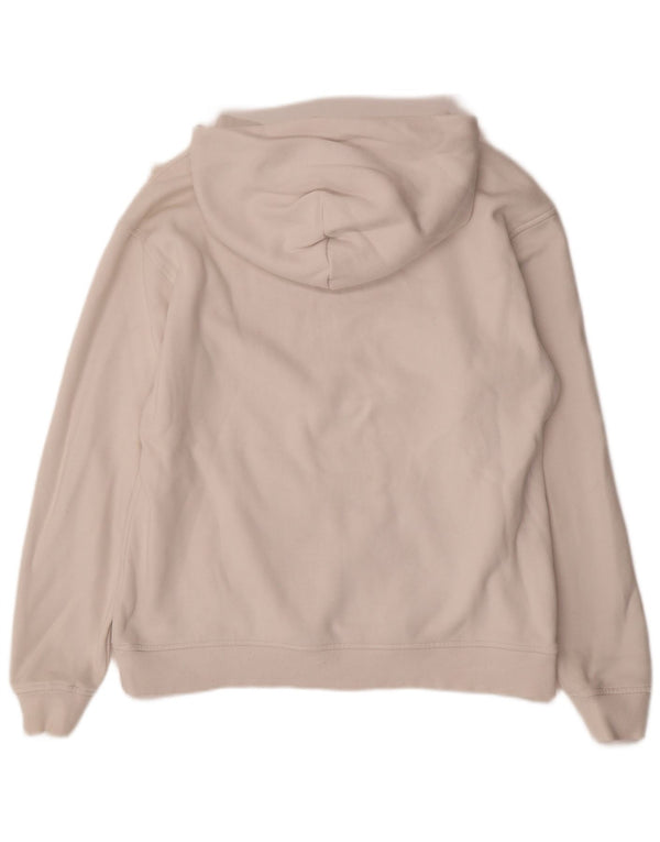 TOMMY HILFIGER Женский джемпер с капюшоном с рисунком UK 16, большой белый хлопок