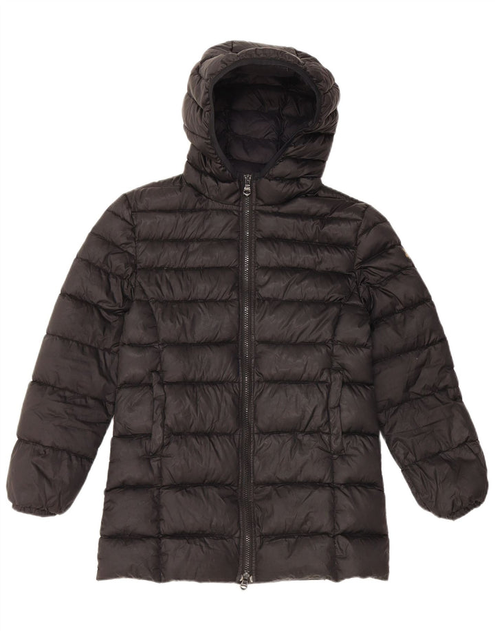 REFRIGIWEAR Утепленная куртка с капюшоном для мальчиков 11–12 лет, размер XL, черный полиэстер