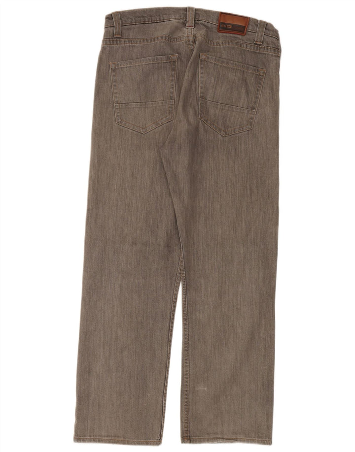 Мужские прямые джинсы Marks & Spencer Blue Harbour W34 L29, серый хлопок