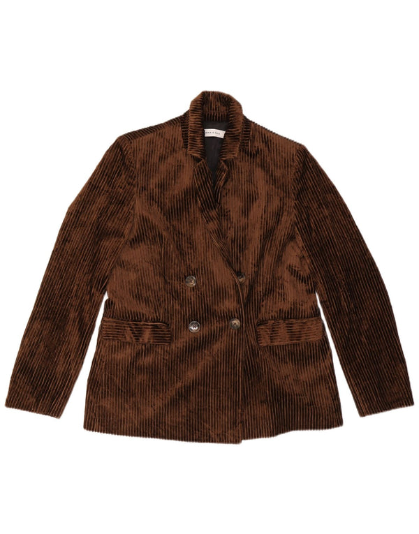 Женский вельветовый костюм из двух предметов EMMA & GAIA IT 44 Medium W28 L28 Коричневый