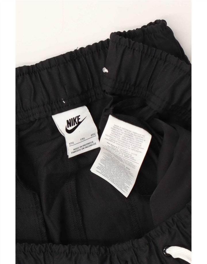 Женские спортивные брюки Nike UK 20 2XL, черный полиэстер