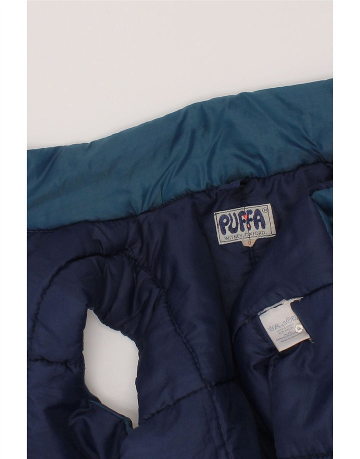 Утепленный жилет Puffa для мальчиков 7–8 лет, большой синий нейлон
