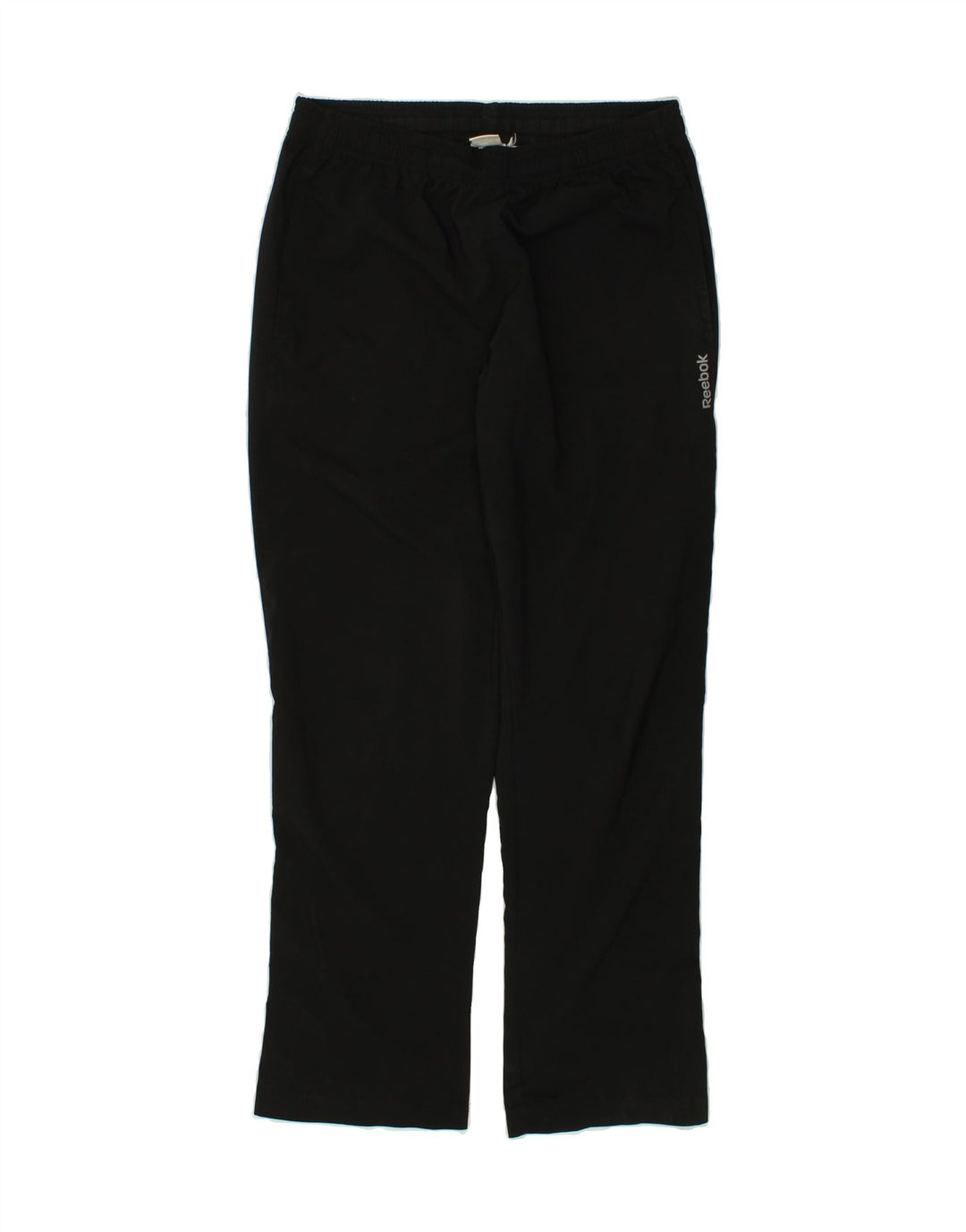 REEBOK Mens Tracksuit Trousers Medium Black Polyester Vintage Reebok and Second-Hand Reebok from Messina Hembry 