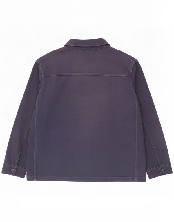 Мужская куртка Zara UK 42 XL темно-синяя, хлопок