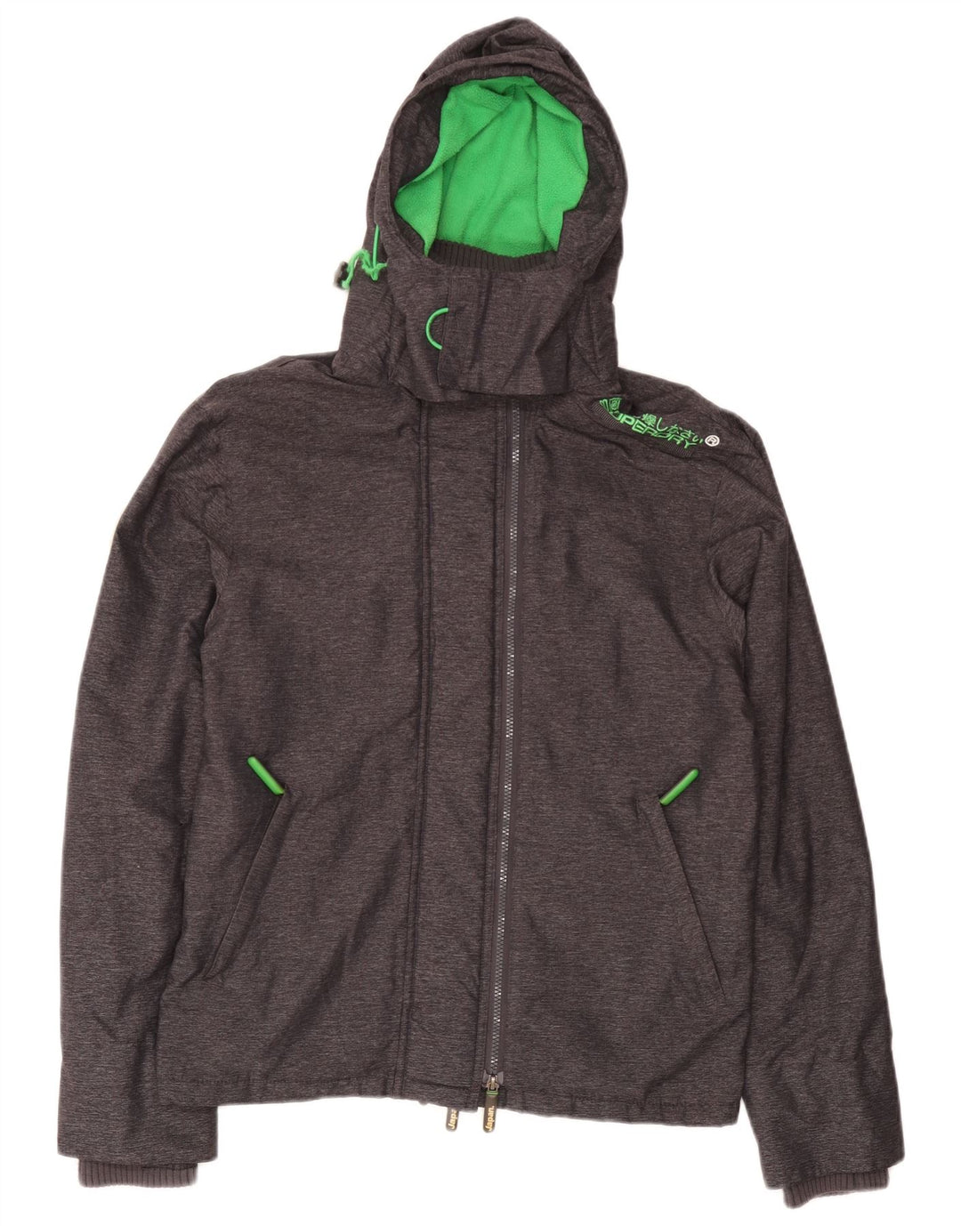 Мужская ветровка Superdry Windcheater UK 38 Medium Grey Flecked