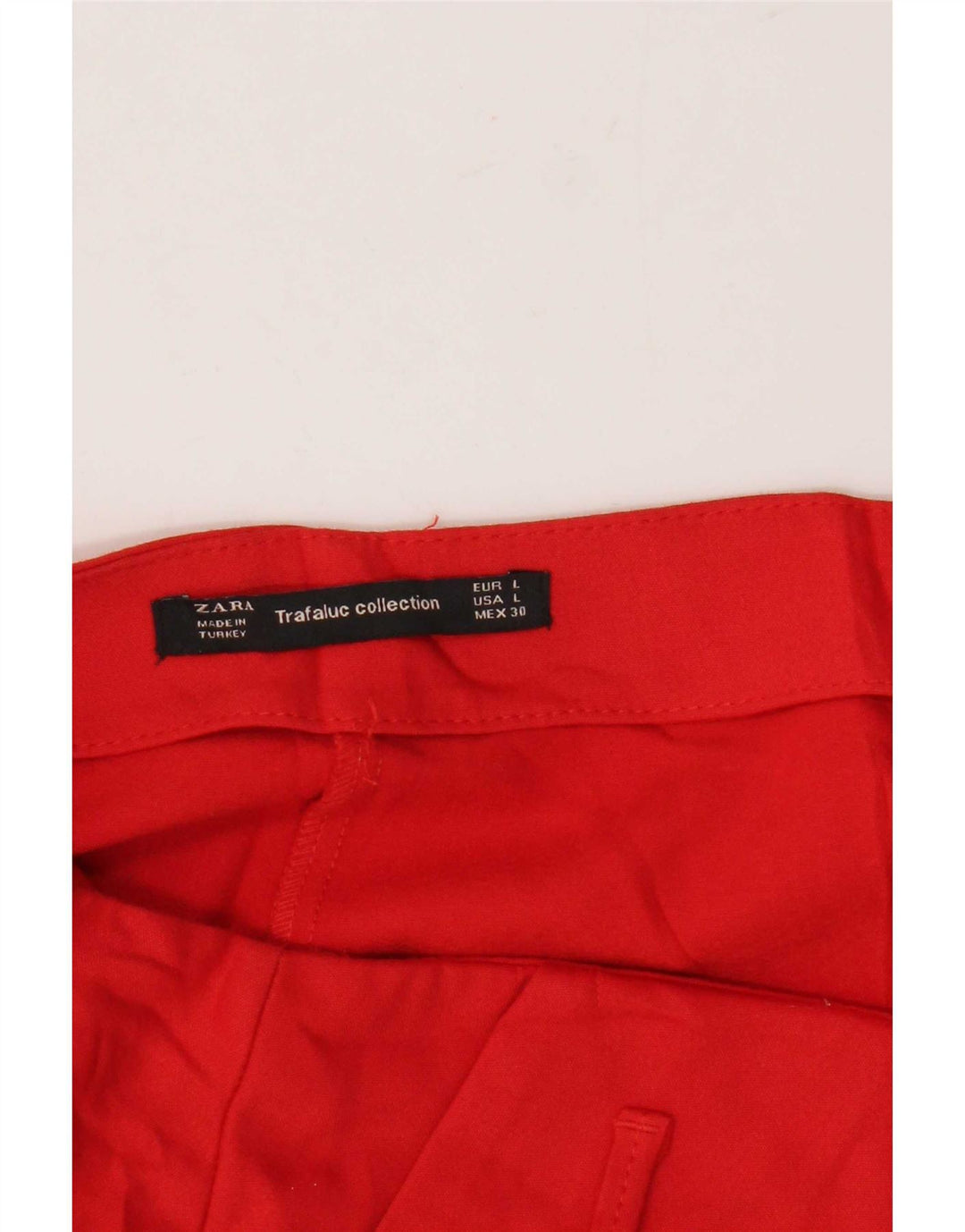 Женские шорты Zara UK 14, большие красные